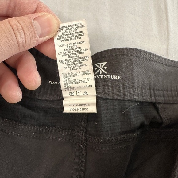 Roark Jogger Pants Men’s 38 Black Zip Drawstring Adjustable Active Gym - Picture 6 of 7